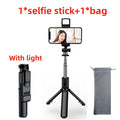 Bluetooth Selfie stick Tripod - Portable Phone Stand with Remote 