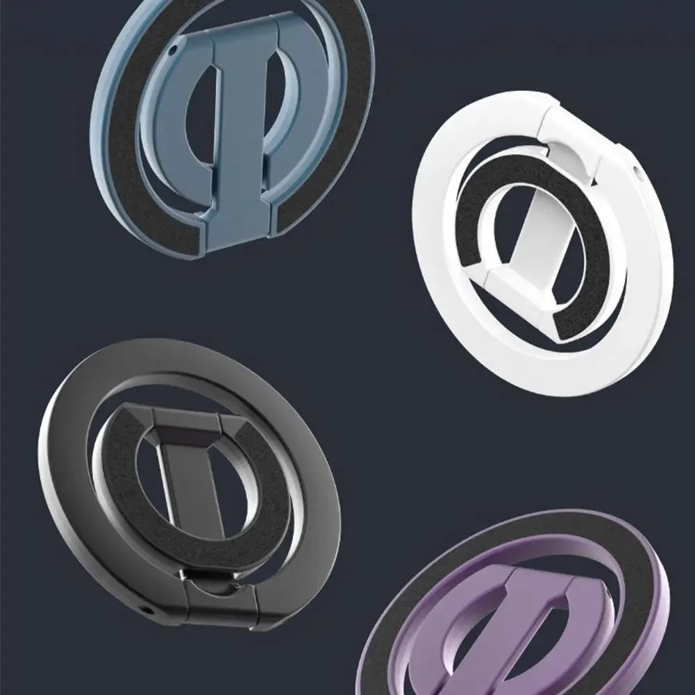 360 Degree Magnetic phone Ring holder - Foldable Stand for iPhone & Android