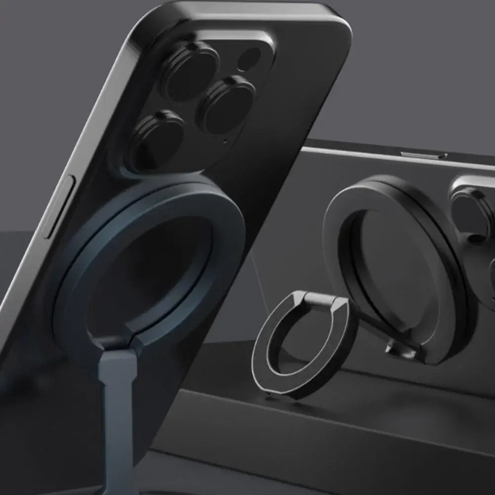 360 Degree Magnetic phone Ring holder - Foldable Stand for iPhone & Android