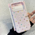 Pink polka dot shockproof phone case - stylish protective cover