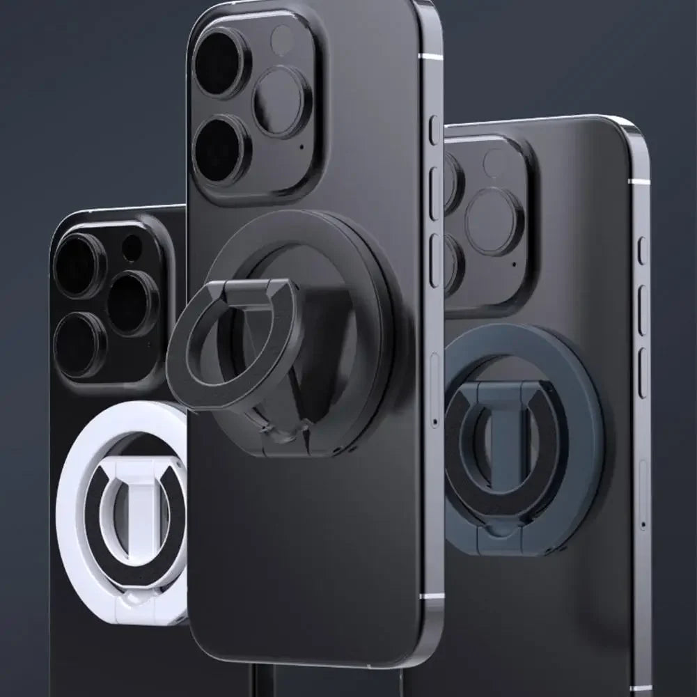 360 Degree Magnetic phone Ring holder - Foldable Stand for iPhone & Android